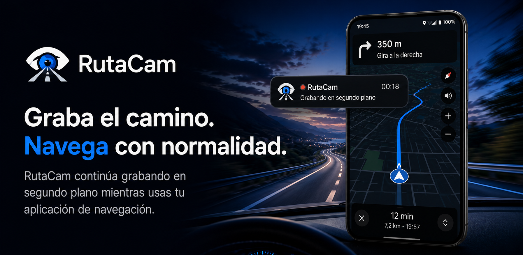 Banner promocional de RutaCam