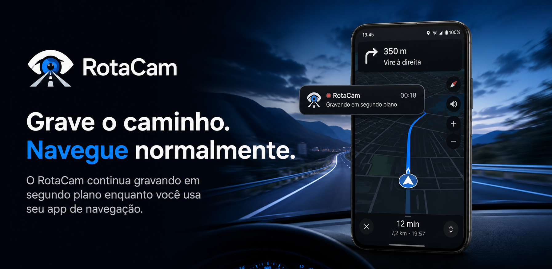 Banner promocional do RotaCam